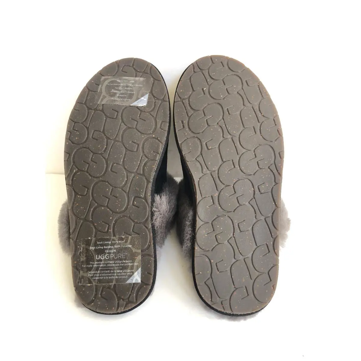UGG shoes - UGG Australia Scuffette - Australia Scuffette - BLACK GREY 3
