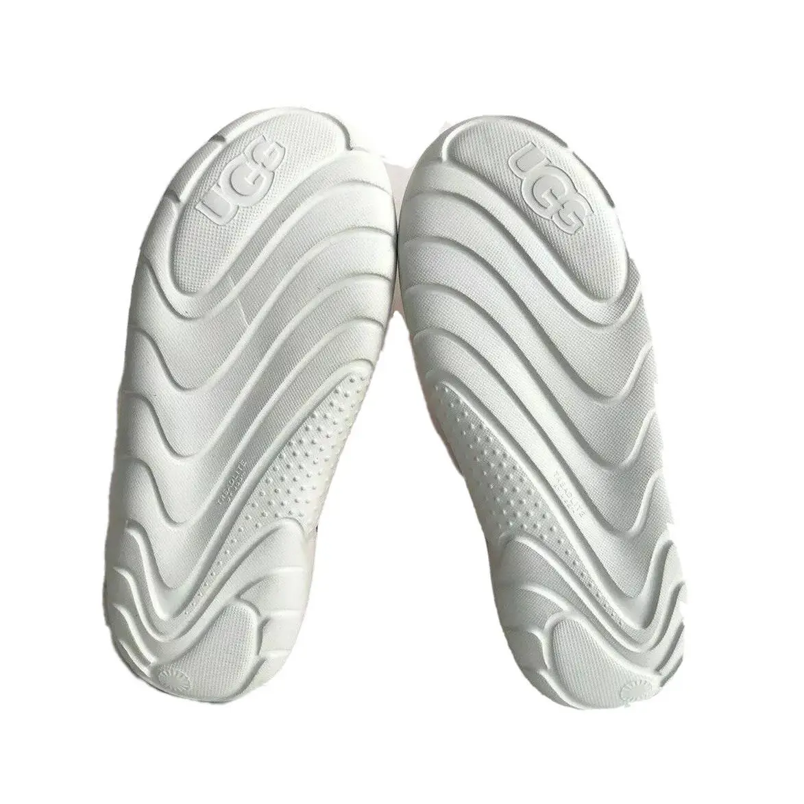 UGG shoes - UGG LA CLOUD LACE SHELL - SHELL / WHITE SUEDE 3