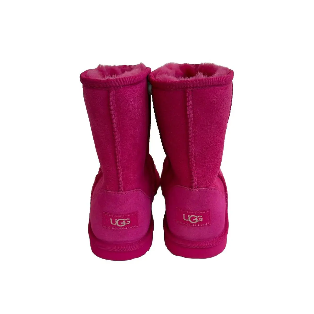 UGG shoes - UGG BIG KID CLASSIC SHORT - BERRY PINK 2