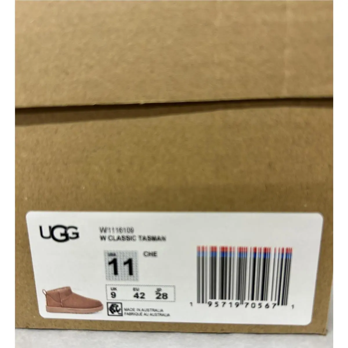 UGG shoes - Classic Tazman - Classic Tazman - chestnut 8