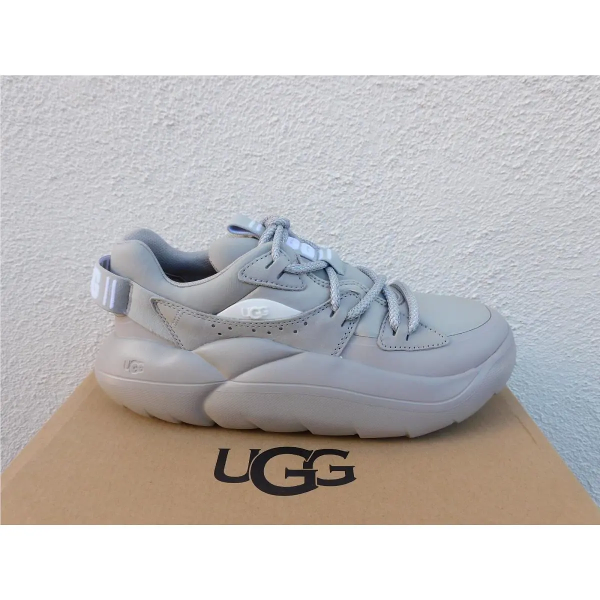 UGG shoes - UGG La Cloud Lace - Cloud Lace - Goat (UPC: 195719701673) 0