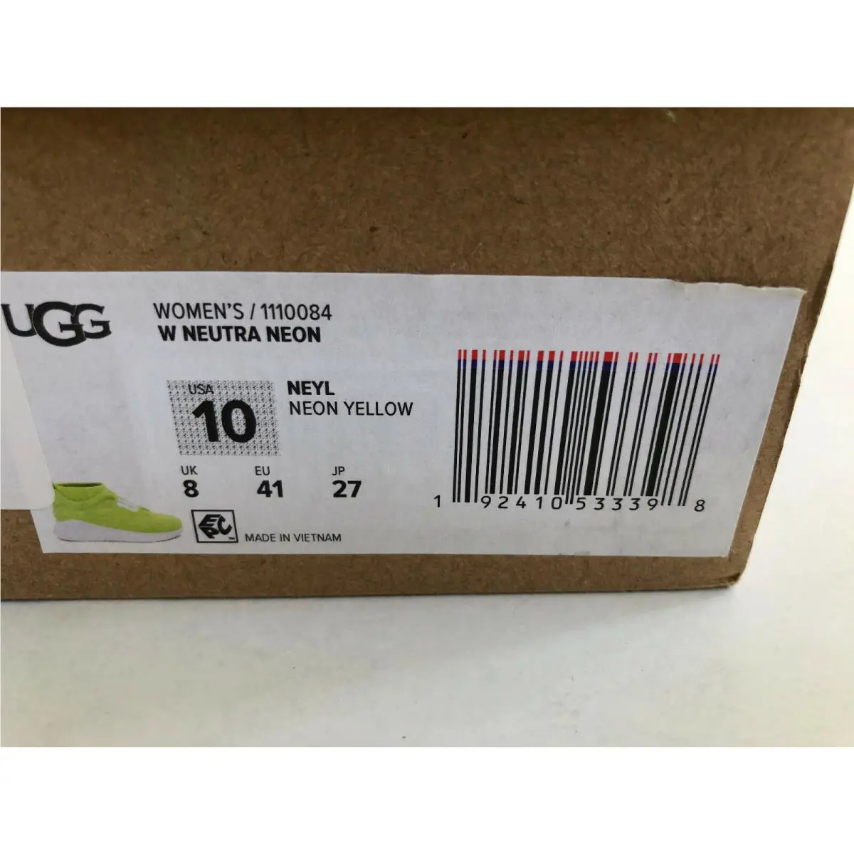 UGG shoes - NEON YELLOW 4