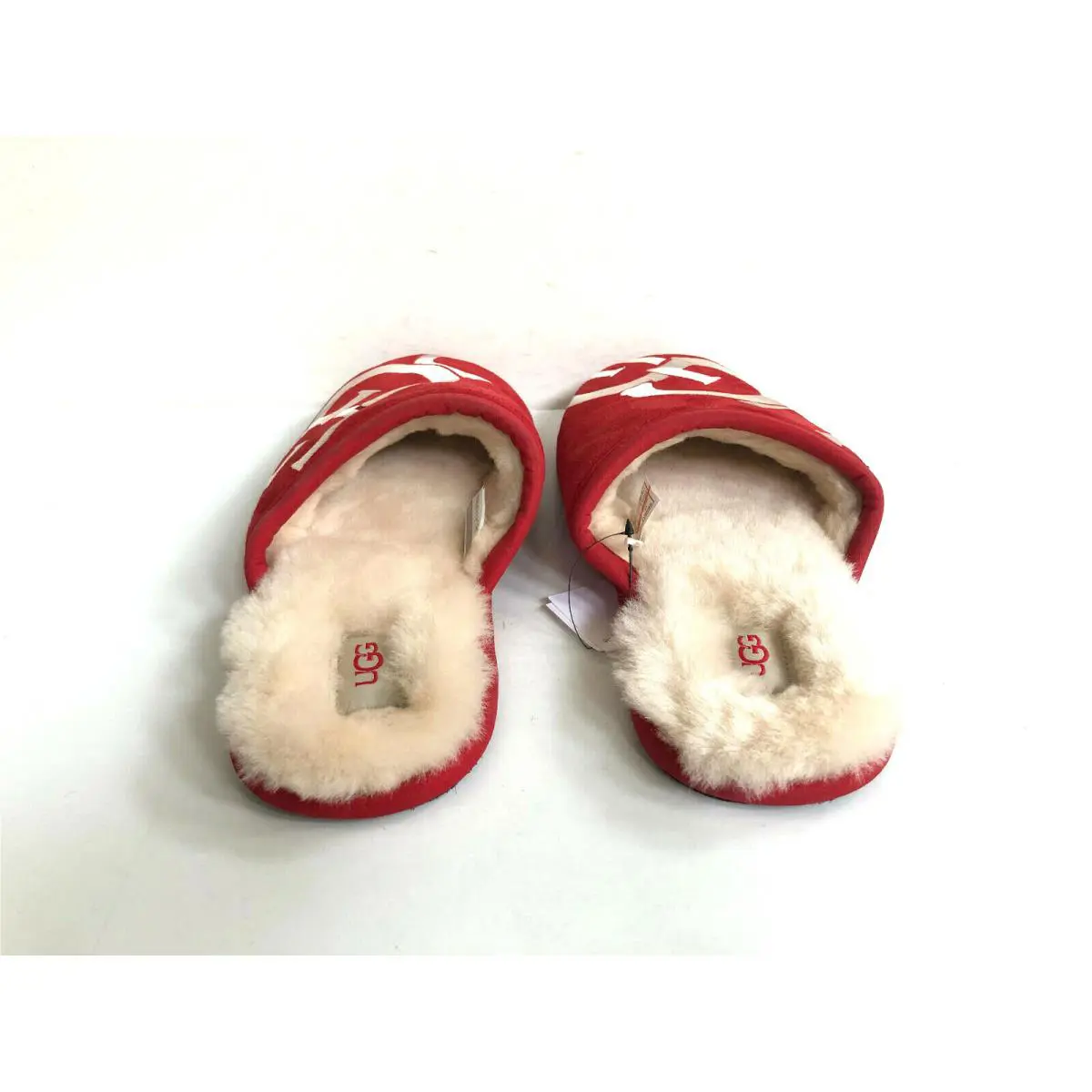 UGG shoes - UGG SCUFF - SCUFF - RED / WHITE 2