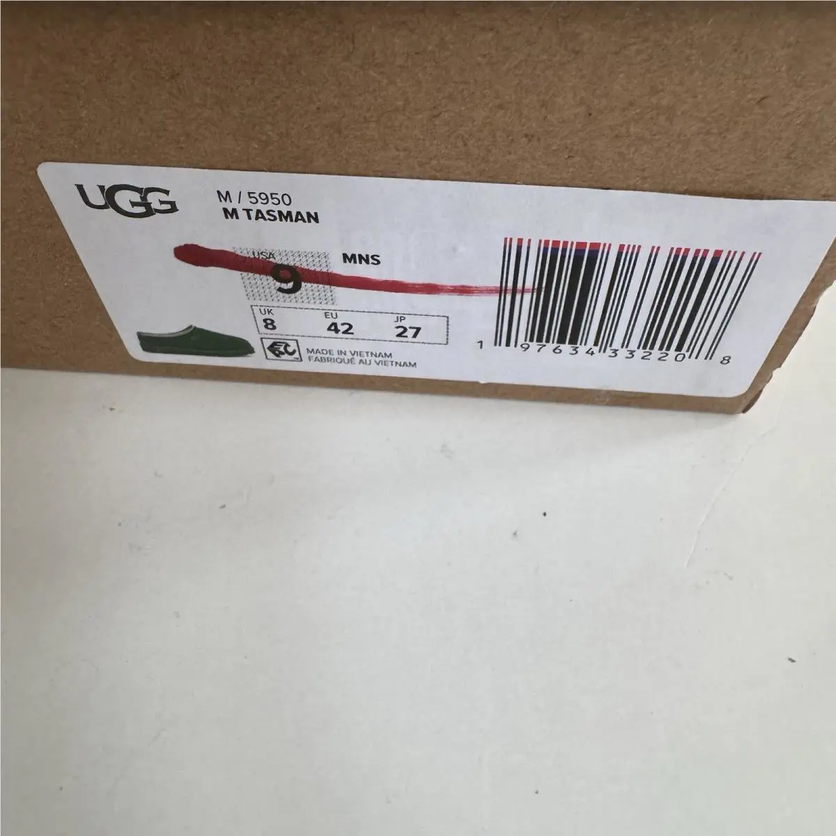 UGG shoes - UGG TASMAN - TASMAN - MONSTERA GREEN 6
