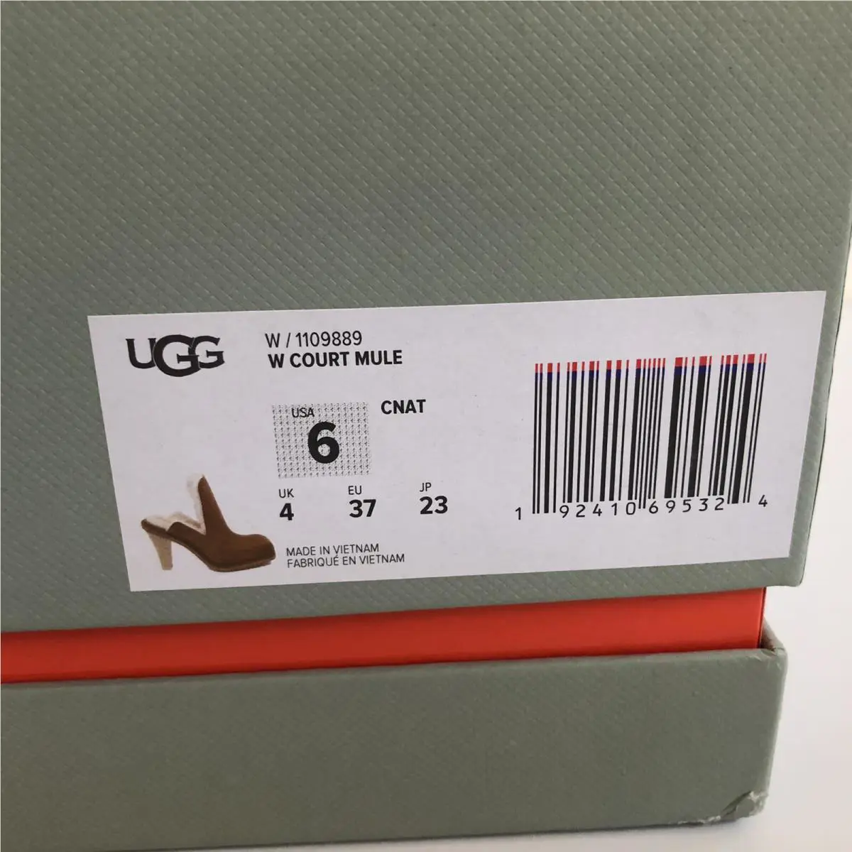 UGG shoes - CHESTNUT / NATURAL 4