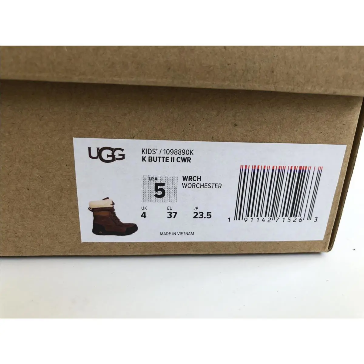 UGG shoes - UGG BUTTE II CWR WORCHESTER - WORCHESTER 5