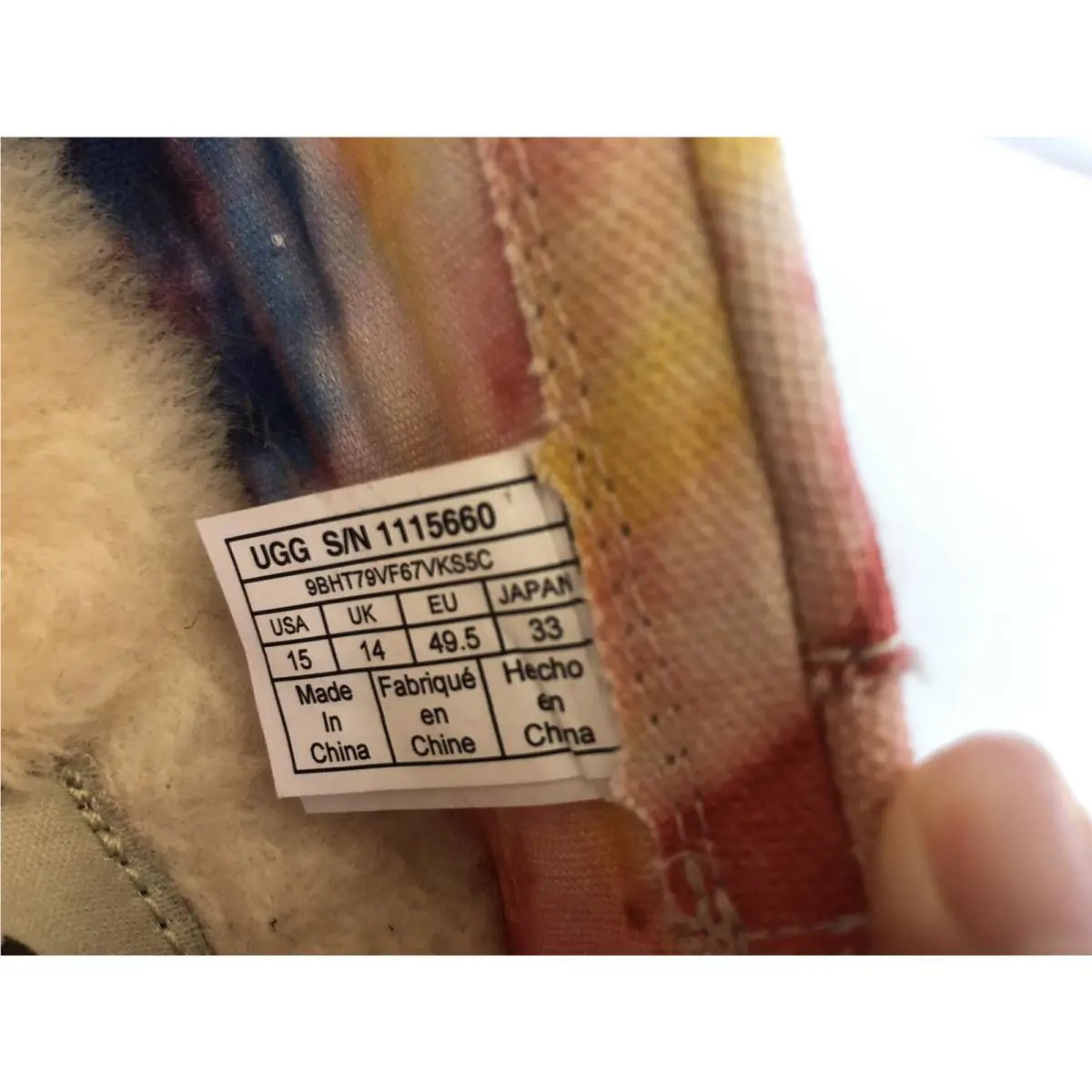 UGG shoes - TASMAN TIE DYE - TASMAN TIE DYE - TIE DYE 5