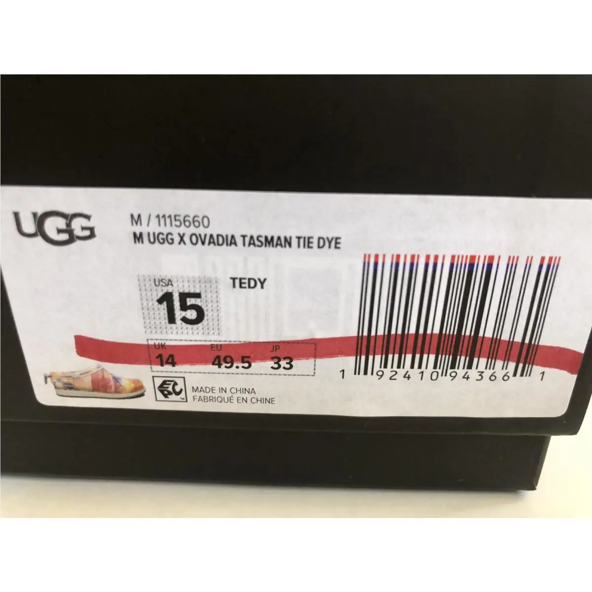 UGG shoes - TASMAN TIE DYE - TASMAN TIE DYE - TIE DYE 6