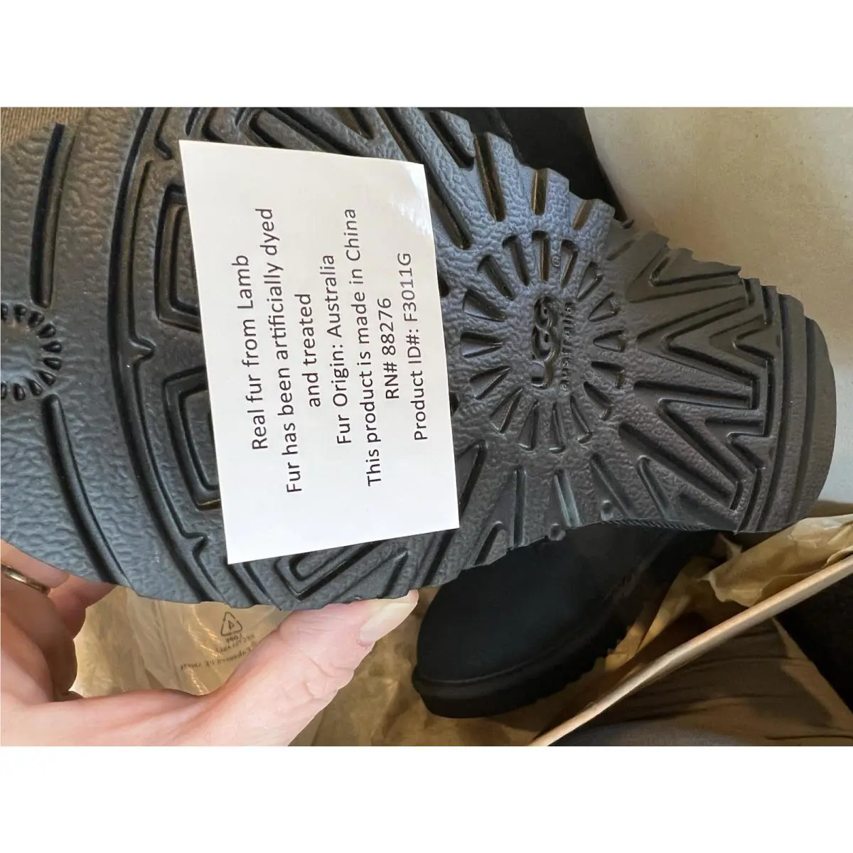 UGG shoes - Black 1