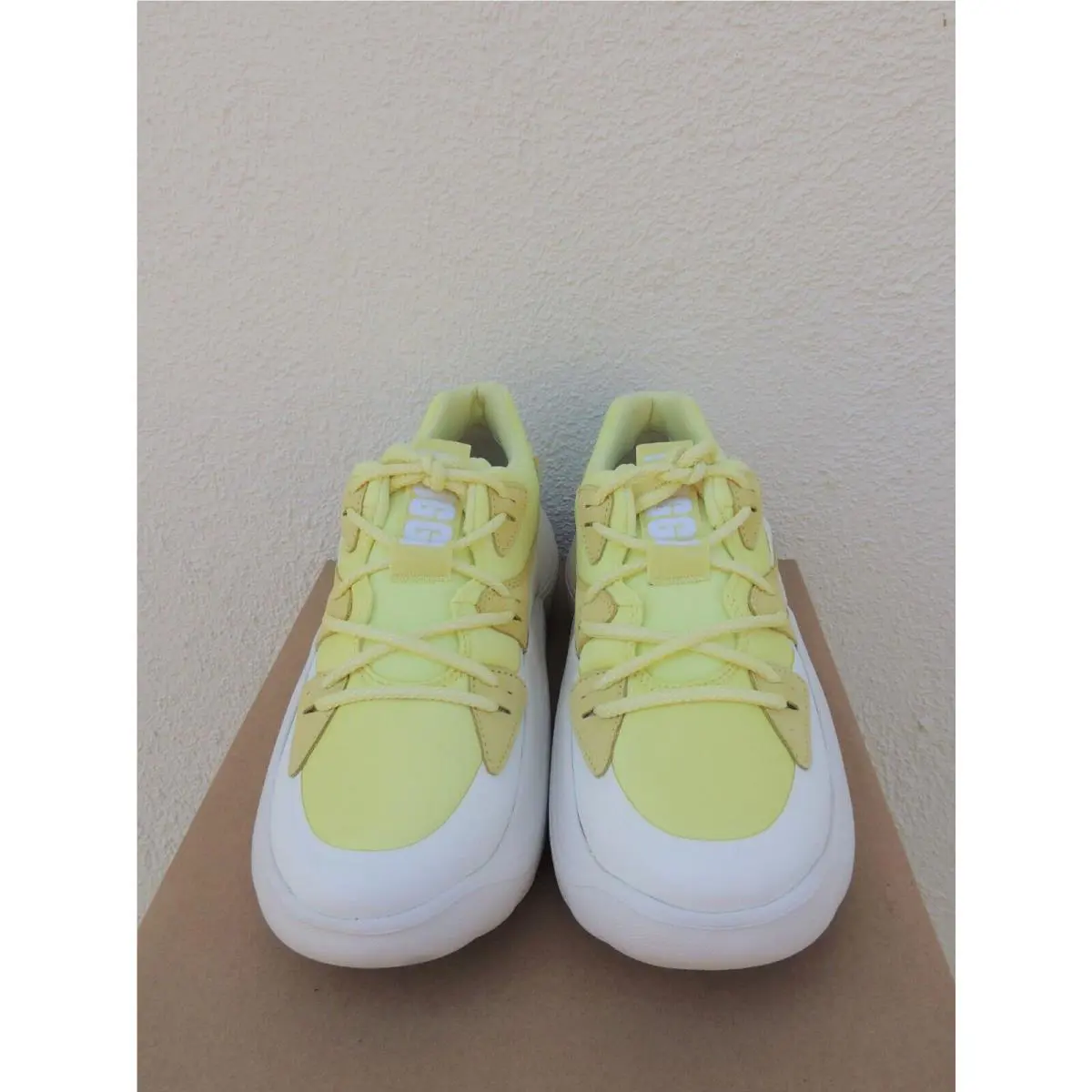 UGG shoes - UGG La Cloud Lace - Cloud Lace - Lemon Lime (UPC: 195719553418) 2