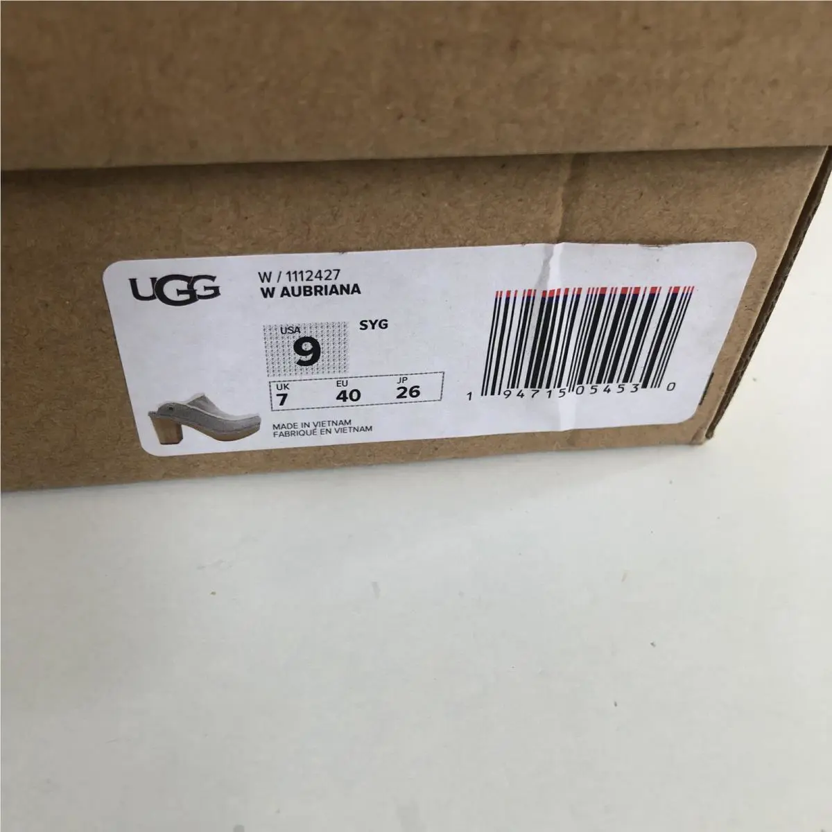 UGG shoes - UGG AUBRIANA - AUBRIANA - SKY GREY GRAY 5
