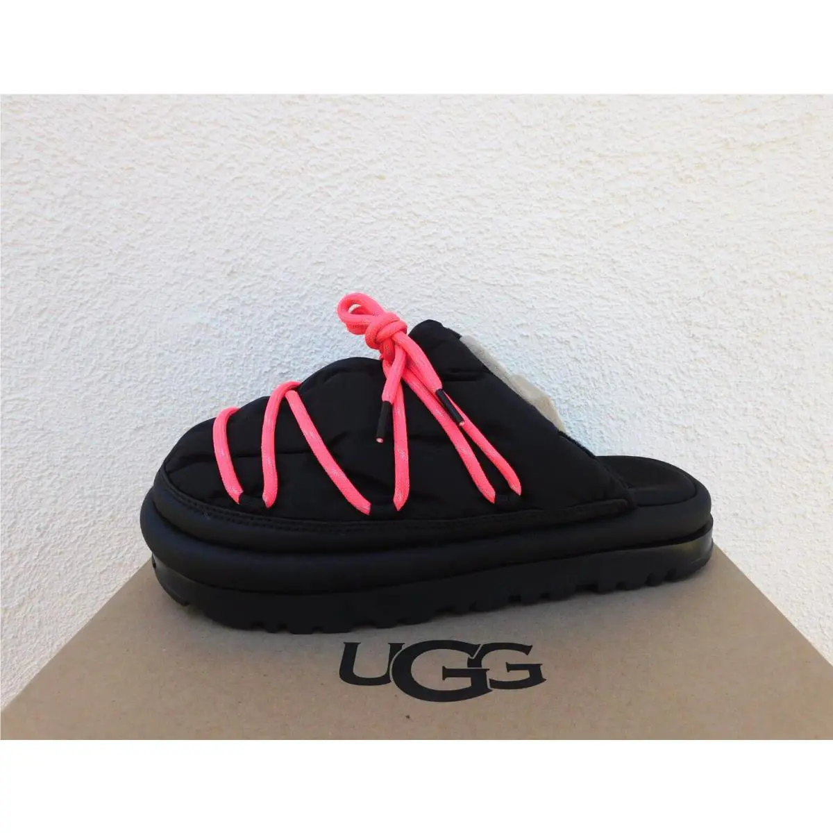 UGG shoes - UGG Spaceslider Tech Slide - Spaceslider Tech Slide - Black (UPC: 196565771513) 0