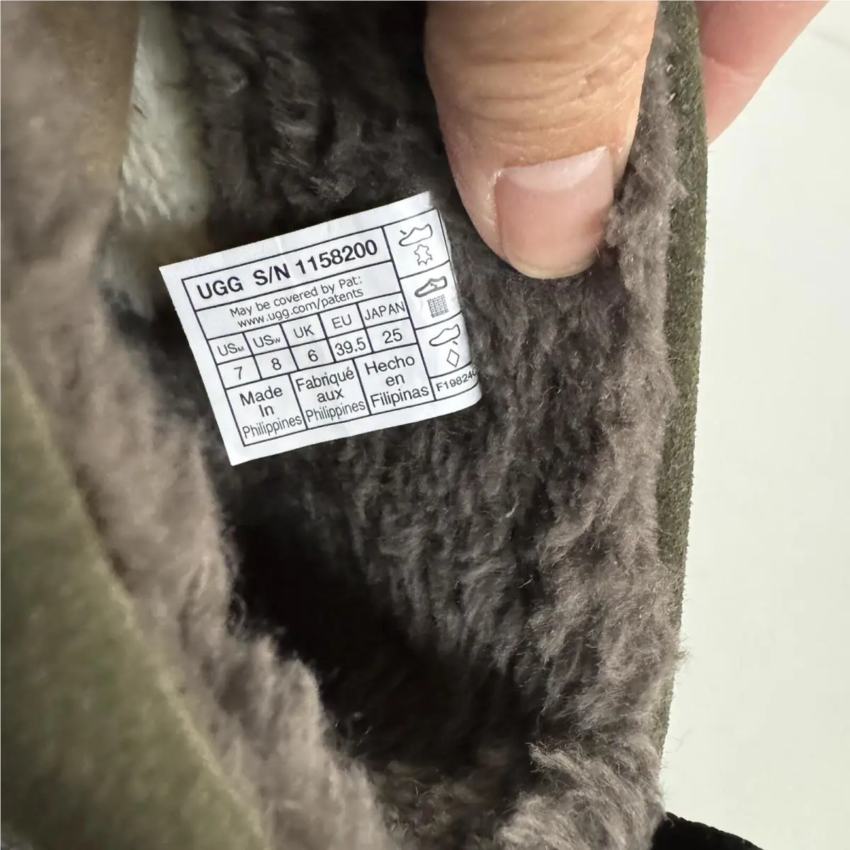 UGG shoes - UGG ALL GENDER VENTURE DAZE - BURNT OLIVE / CHARCOAL 6