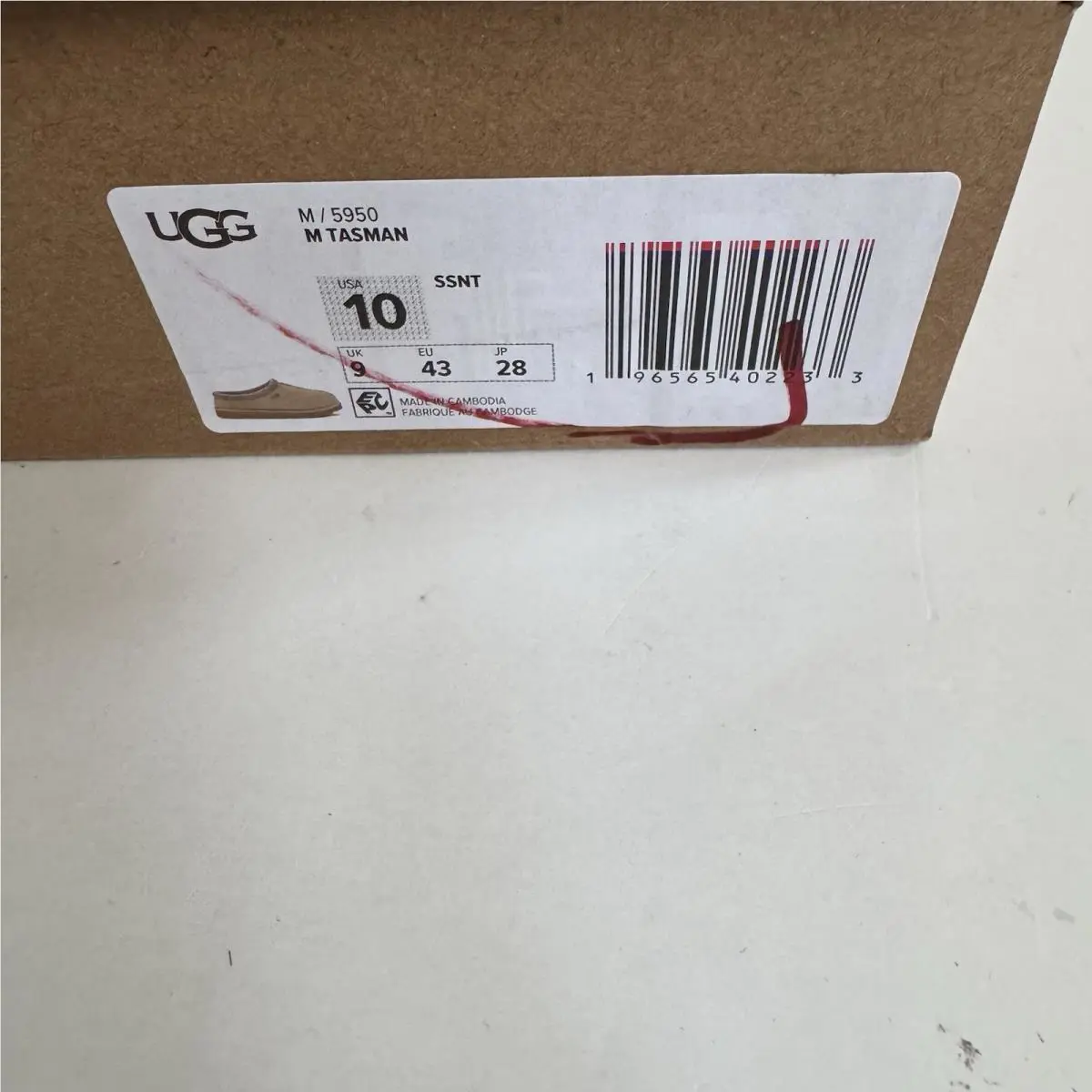 UGG shoes - TASMAN - TASMAN - SAND SANTORINI 6