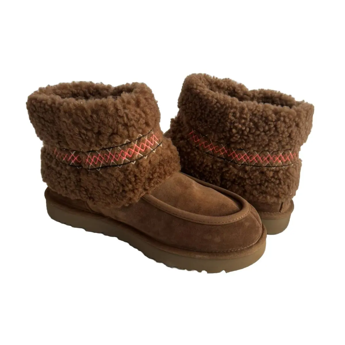 UGG shoes - UGG CLASSIC MINI UGG BRAID - HARDWOOD 0