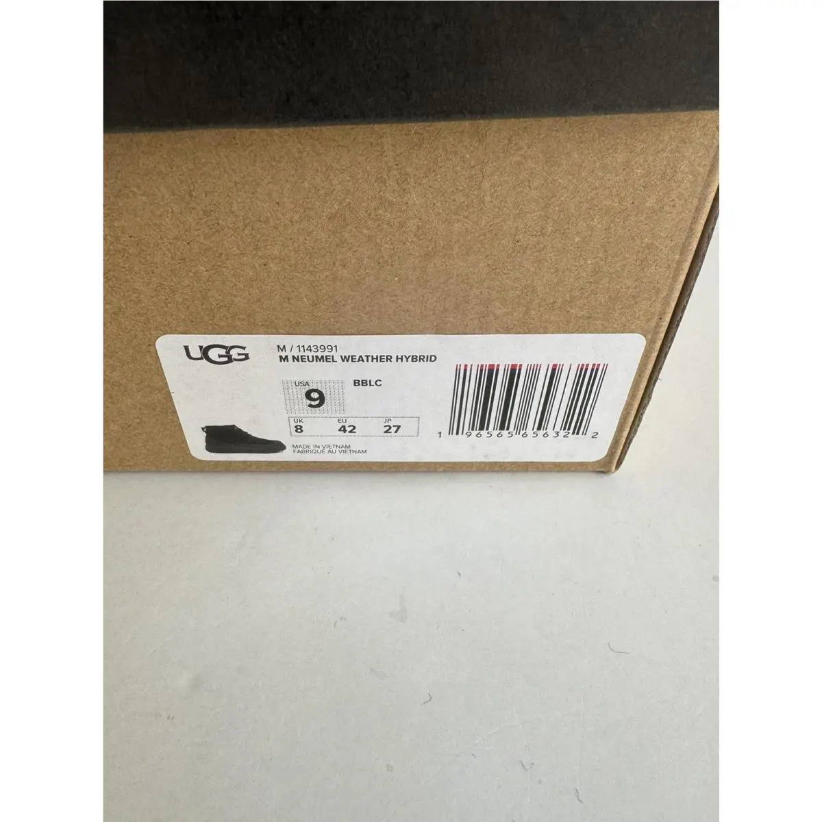 UGG shoes - WEATHER HYBRID - WEATHER HYBRID - BLACK BLACK 4