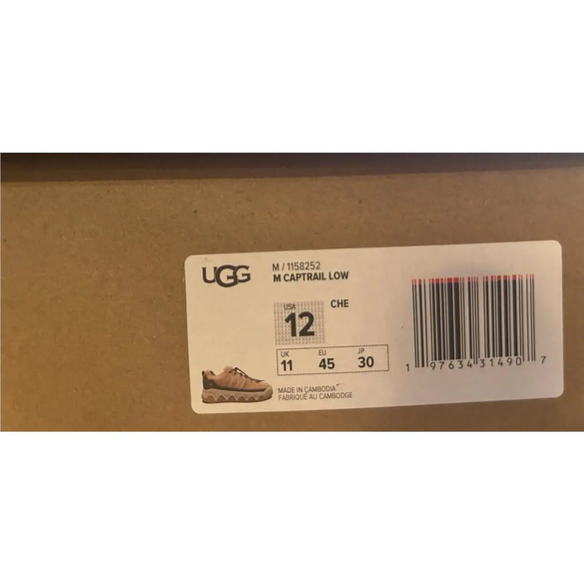 UGG shoes - UGG CAPTRAIL - CAPTRAIL - Chestnut (UPC: 197634314907) 4