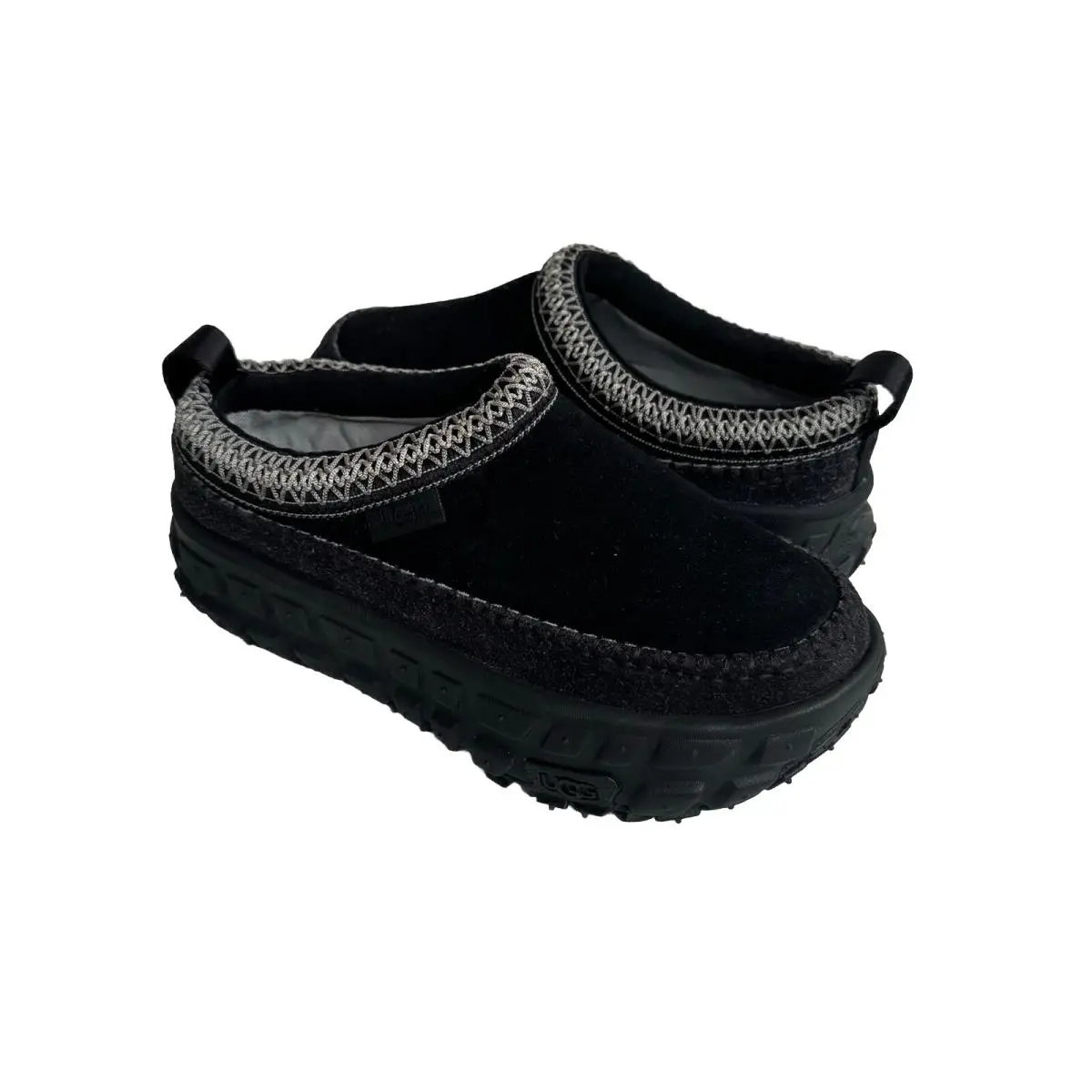Ugg All Gender Venture Daze Black / Black Slip ON Shoes Men US 4 / Women US 5