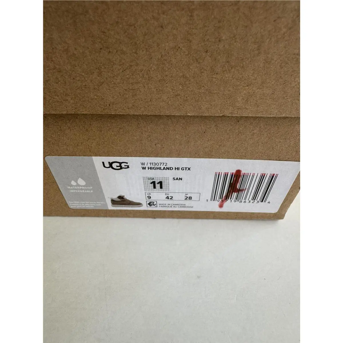 UGG shoes - UGG HIGHLAND HI GTX GORETEX - SAND 4