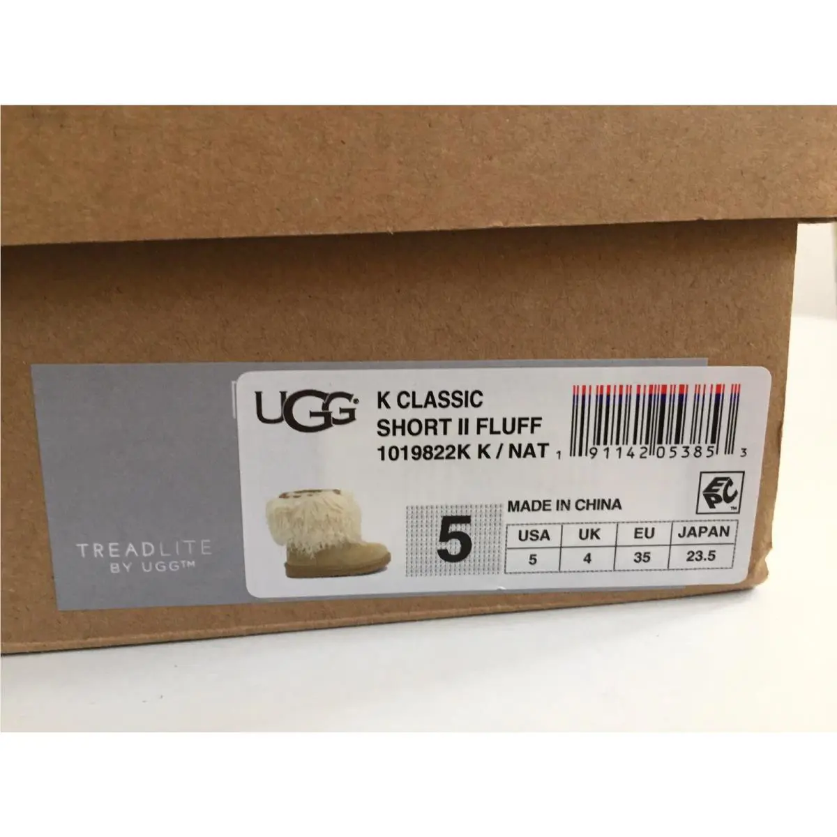 UGG shoes - NATURAL 6
