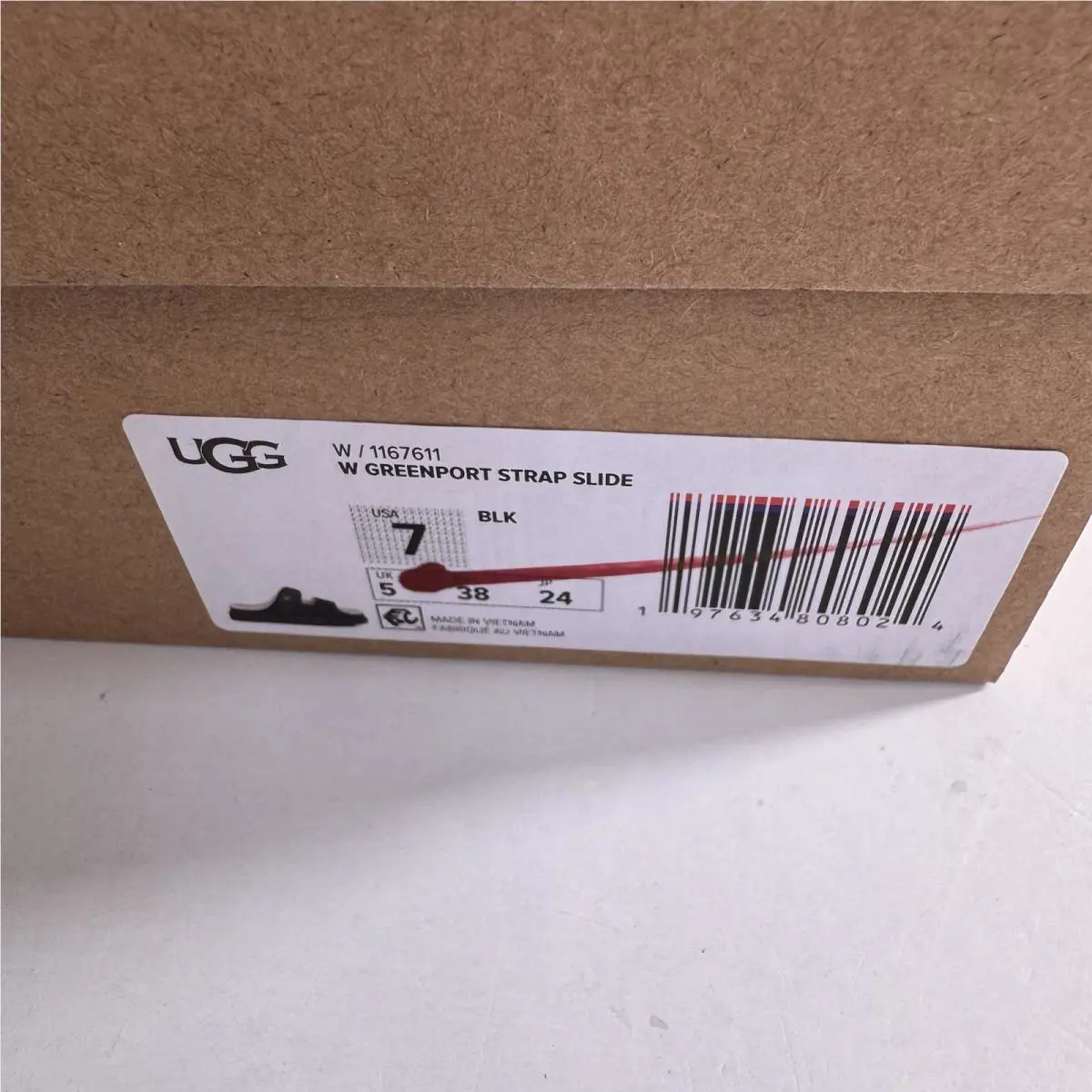 UGG shoes - UGG GREENPORT SLIDE - GREENPORT SLIDE - Black 6