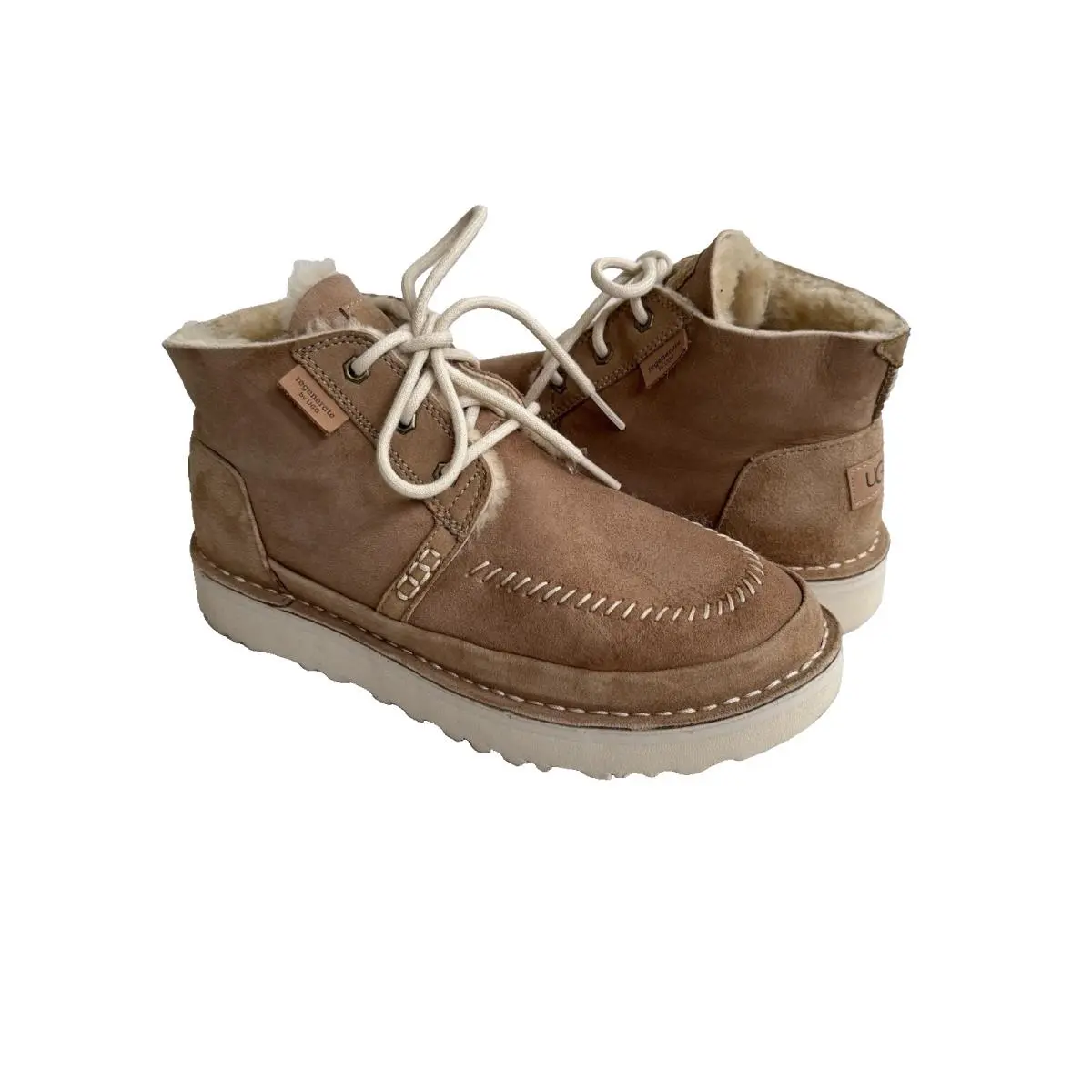 Ugg All Gender Neumel Crafted Regenerate Sand Boots Men US 11 / Women US 12