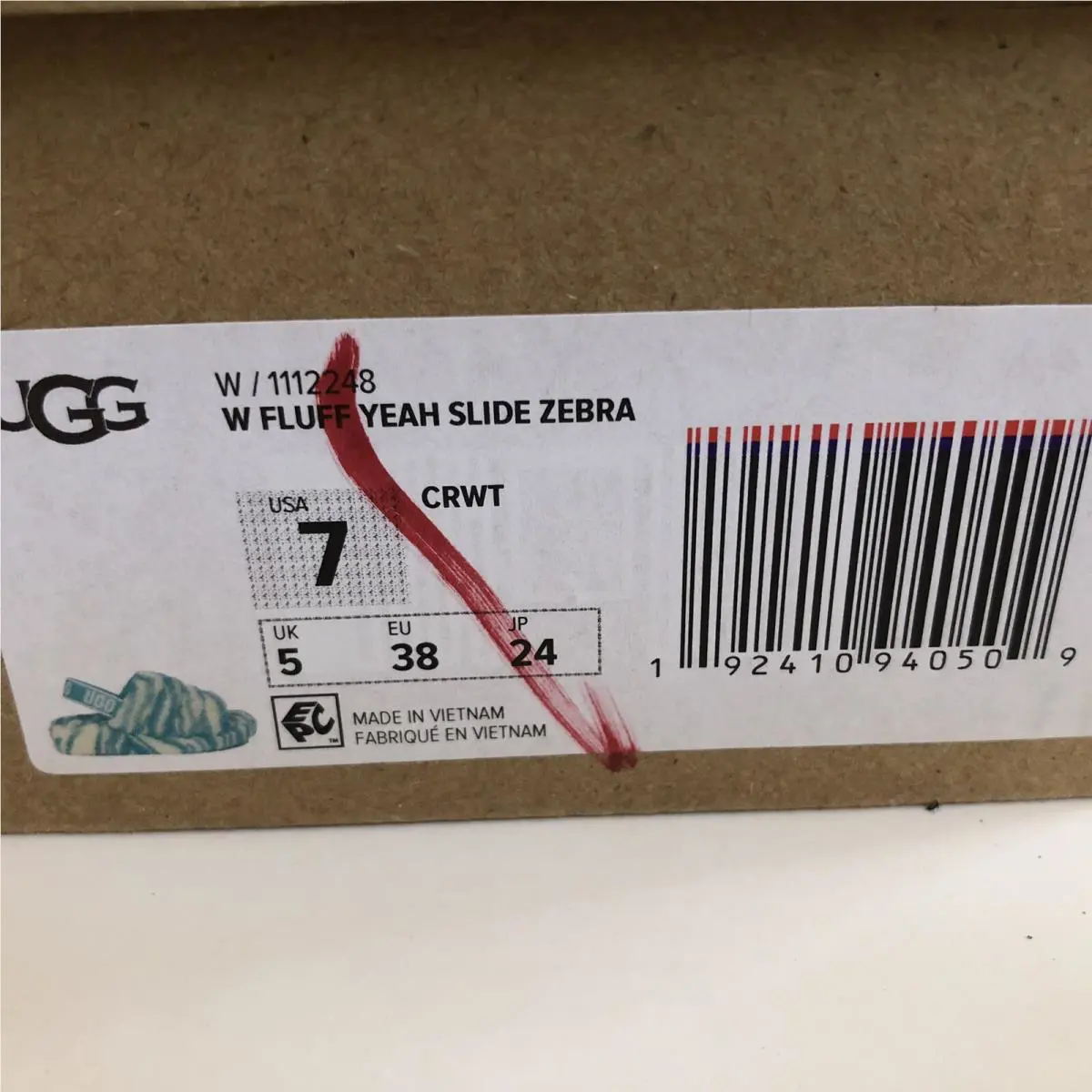 UGG shoes - UGG FLUFF YEAH - FLUFF YEAH - CLEAR WATER 6
