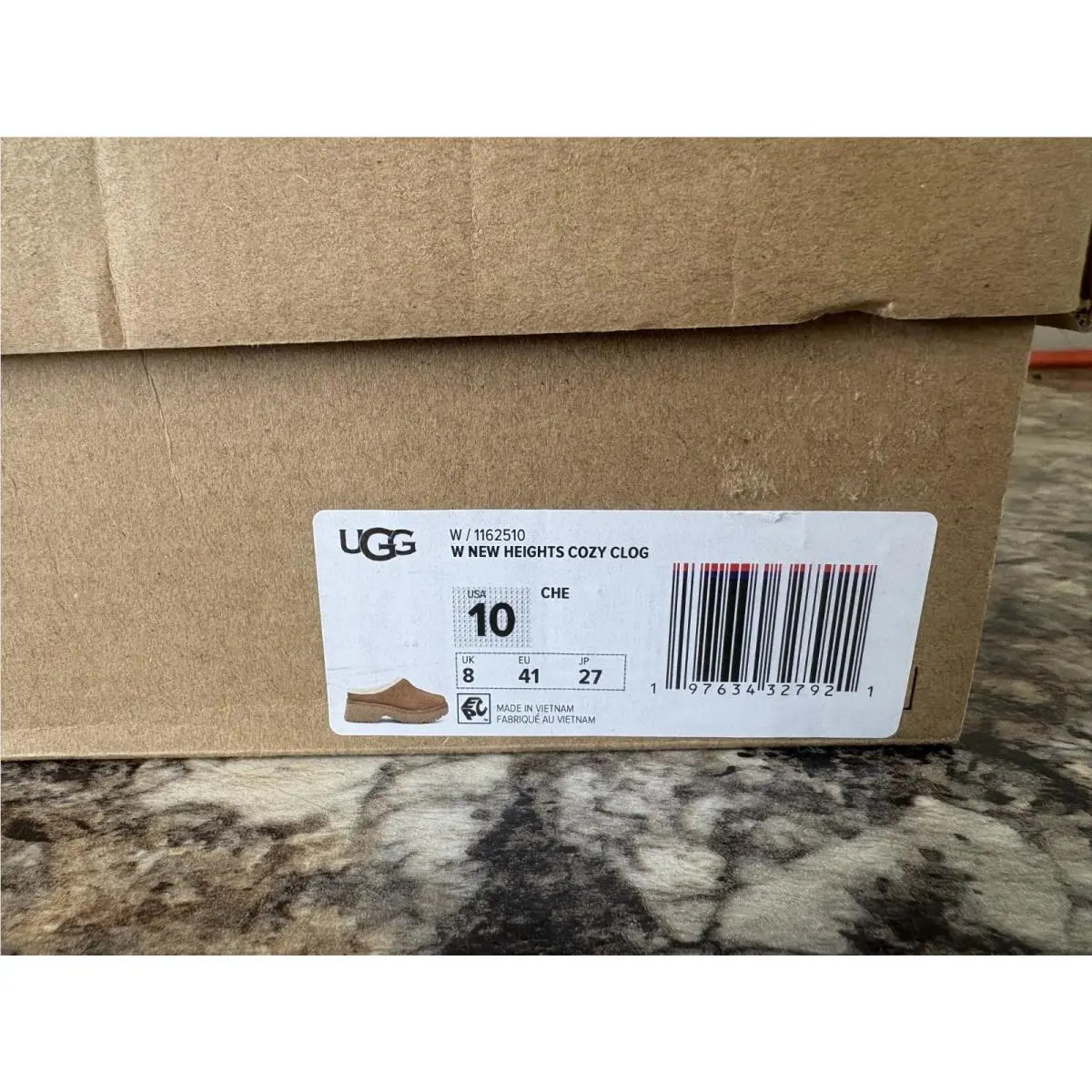 UGG shoes - Ugg Heights Cozy - Heights Cozy - Brown, Exterior: Cream (UPC: 197634327921) 3