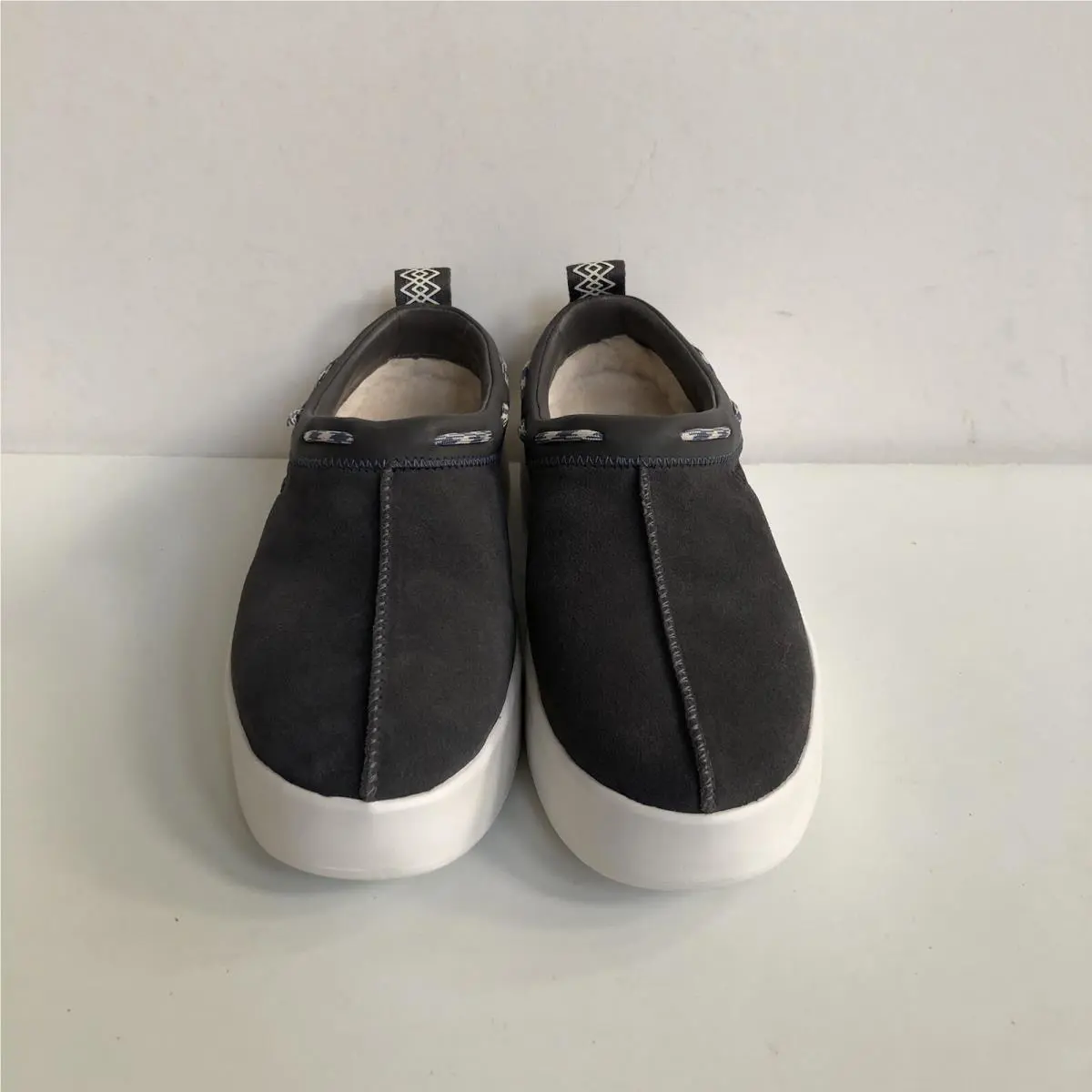 UGG shoes - UGG CLASSIC BOOM SLIP-ON CHARCOAK - CHARCOAL 1