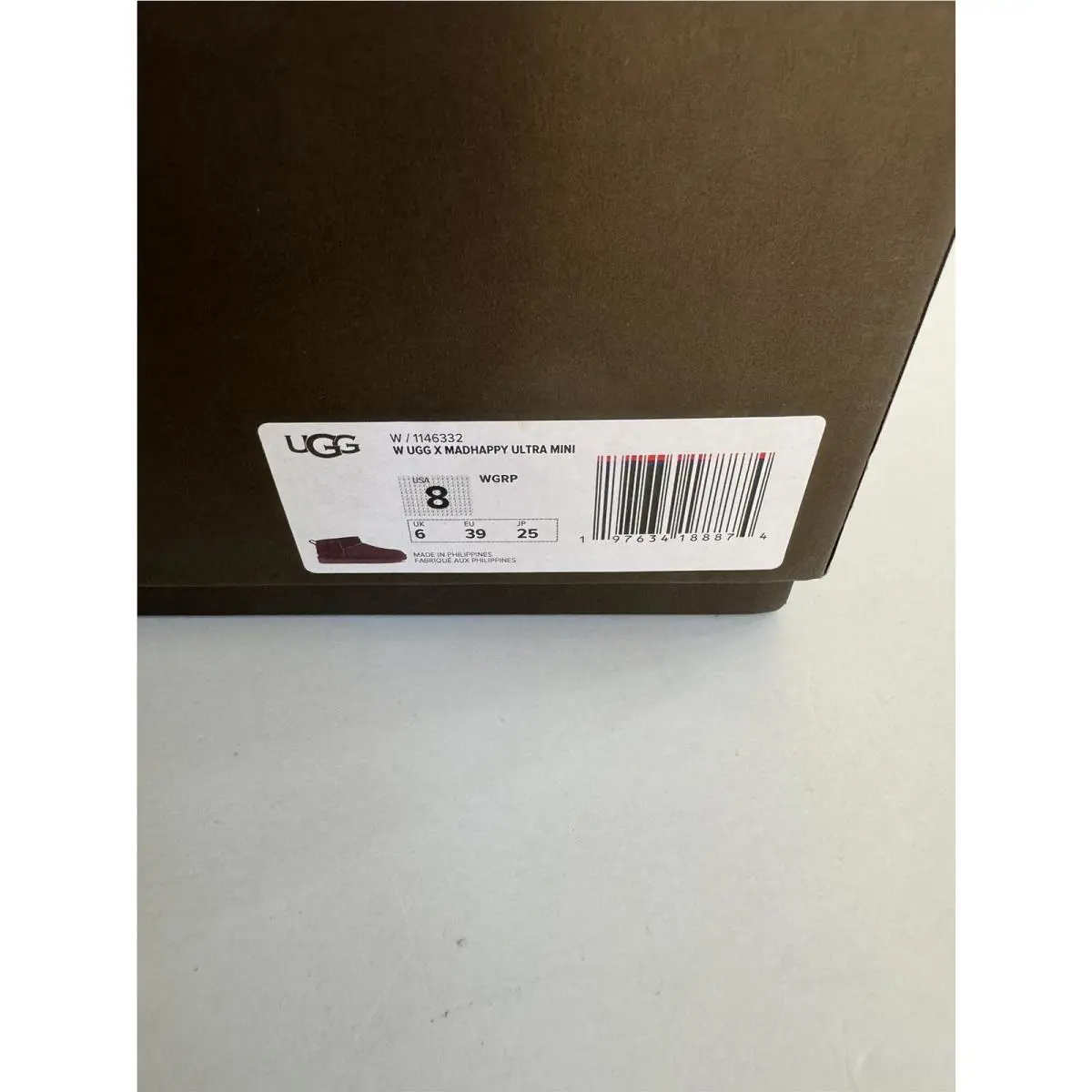 UGG shoes - CLASSIC ULTRA MINI - CLASSIC ULTRA MINI - WILD GRAPE 4