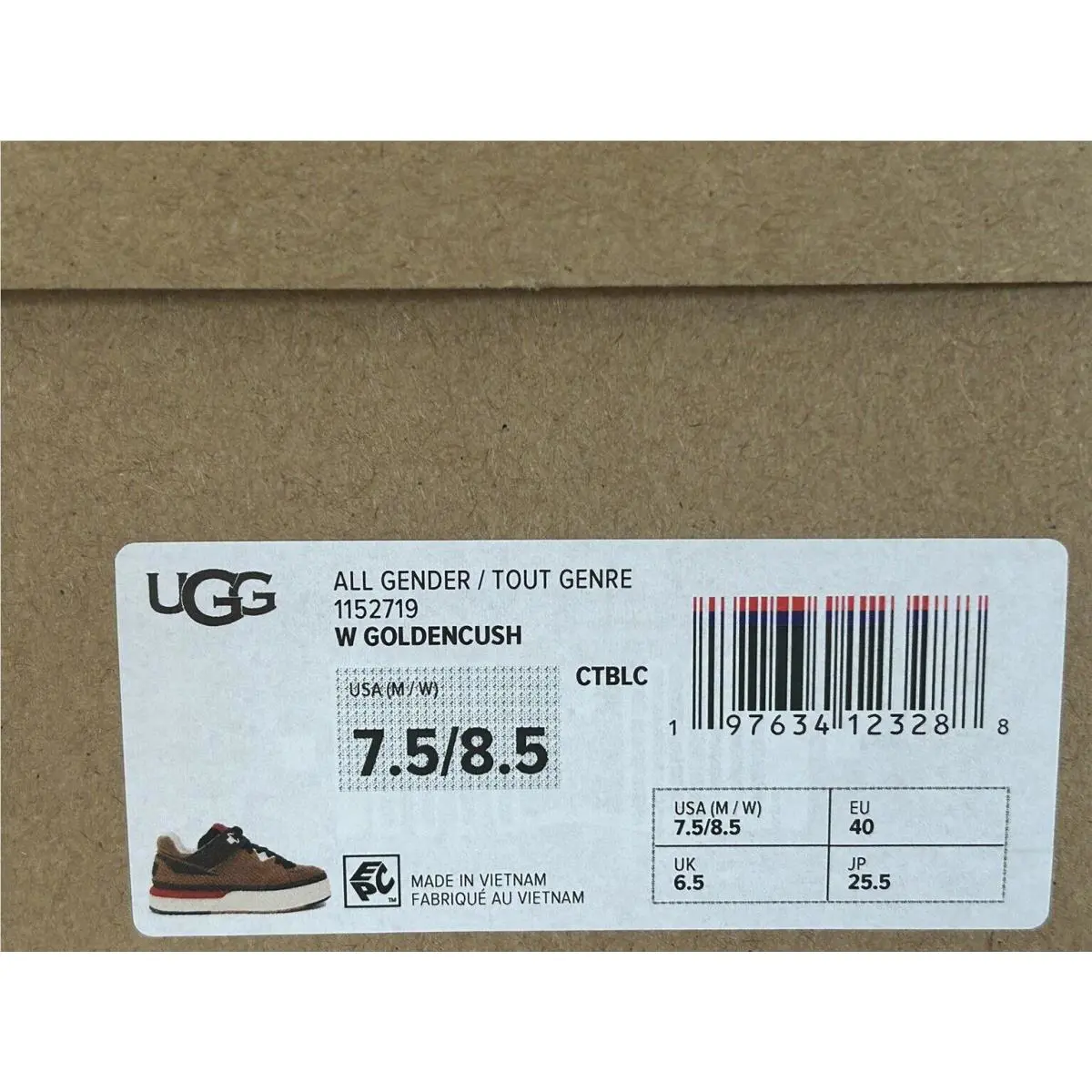 UGG shoes - UGG Goldencush - Goldencush - Chestnut/ Black (UPC: 197634123288) 4
