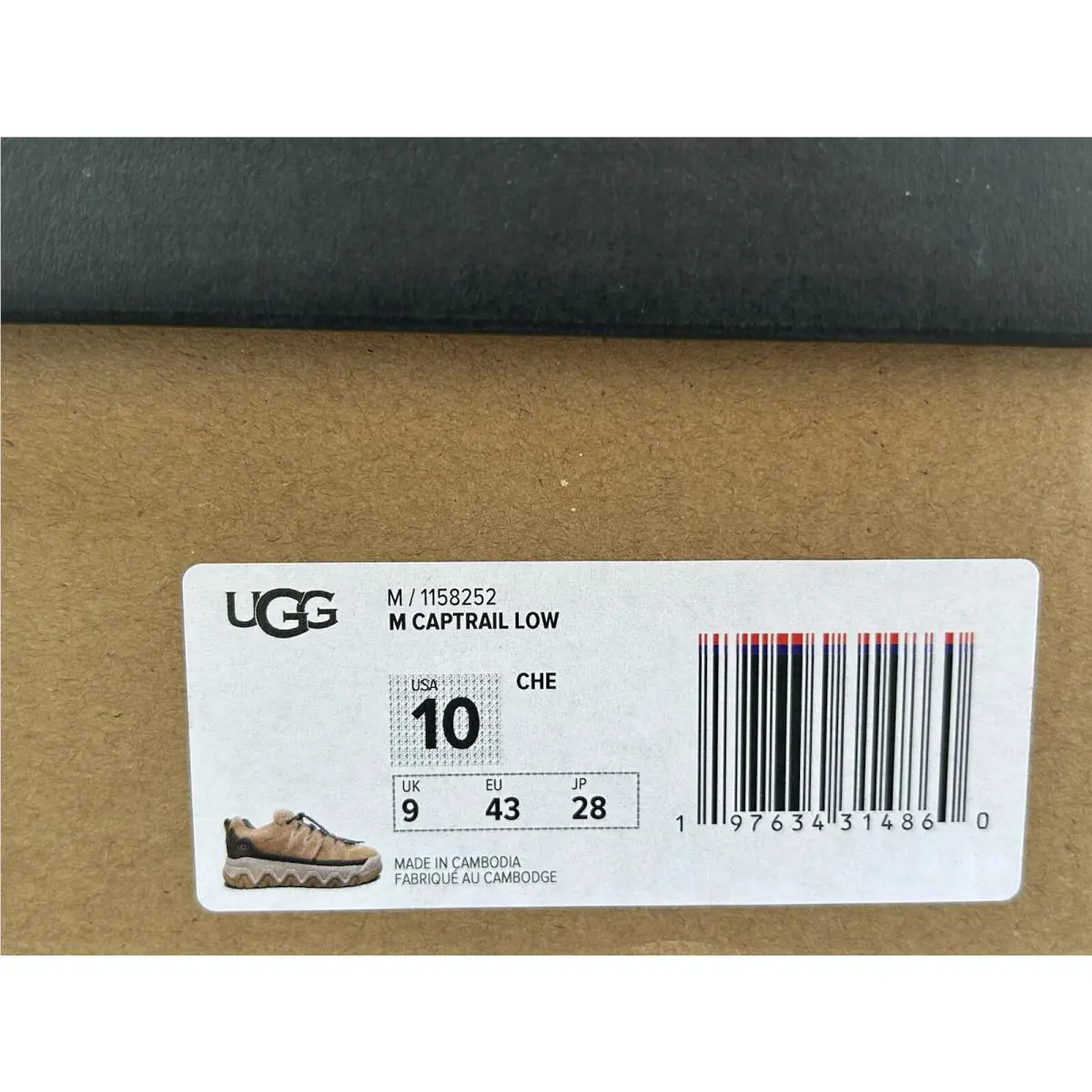 UGG shoes - UGG CAPTRAIL - CAPTRAIL - Chestnut (UPC: 197634314860) 4