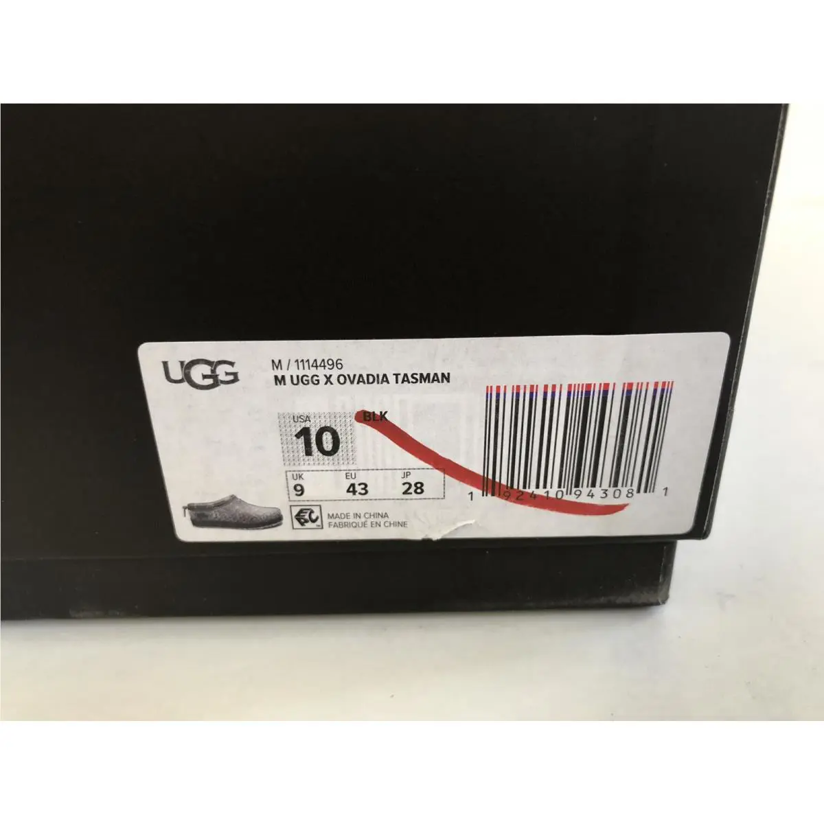 UGG shoes - TASMAN TIE DYE - TASMAN TIE DYE - Black 6