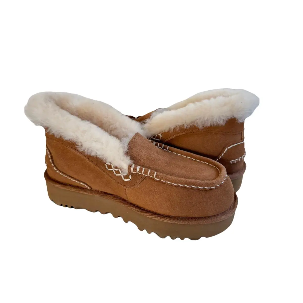 UGG shoes - UGG ANSLEY PARC - ANSLEY PARC - CHESTNUT 0