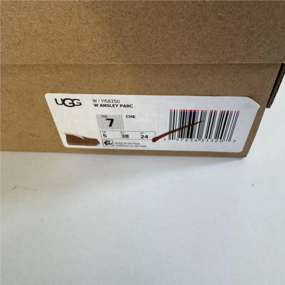UGG shoes - UGG ANSLEY PARC - ANSLEY PARC - CHESTNUT 6