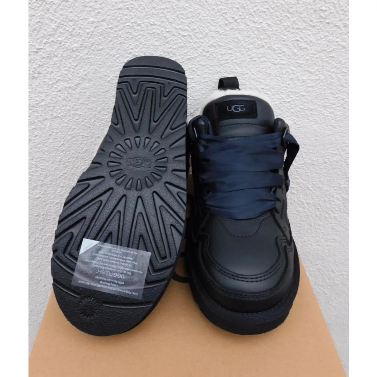 UGG shoes - UGG Lowmel Leather - Lowmel Leather - Black (UPC: 198605271069) 3