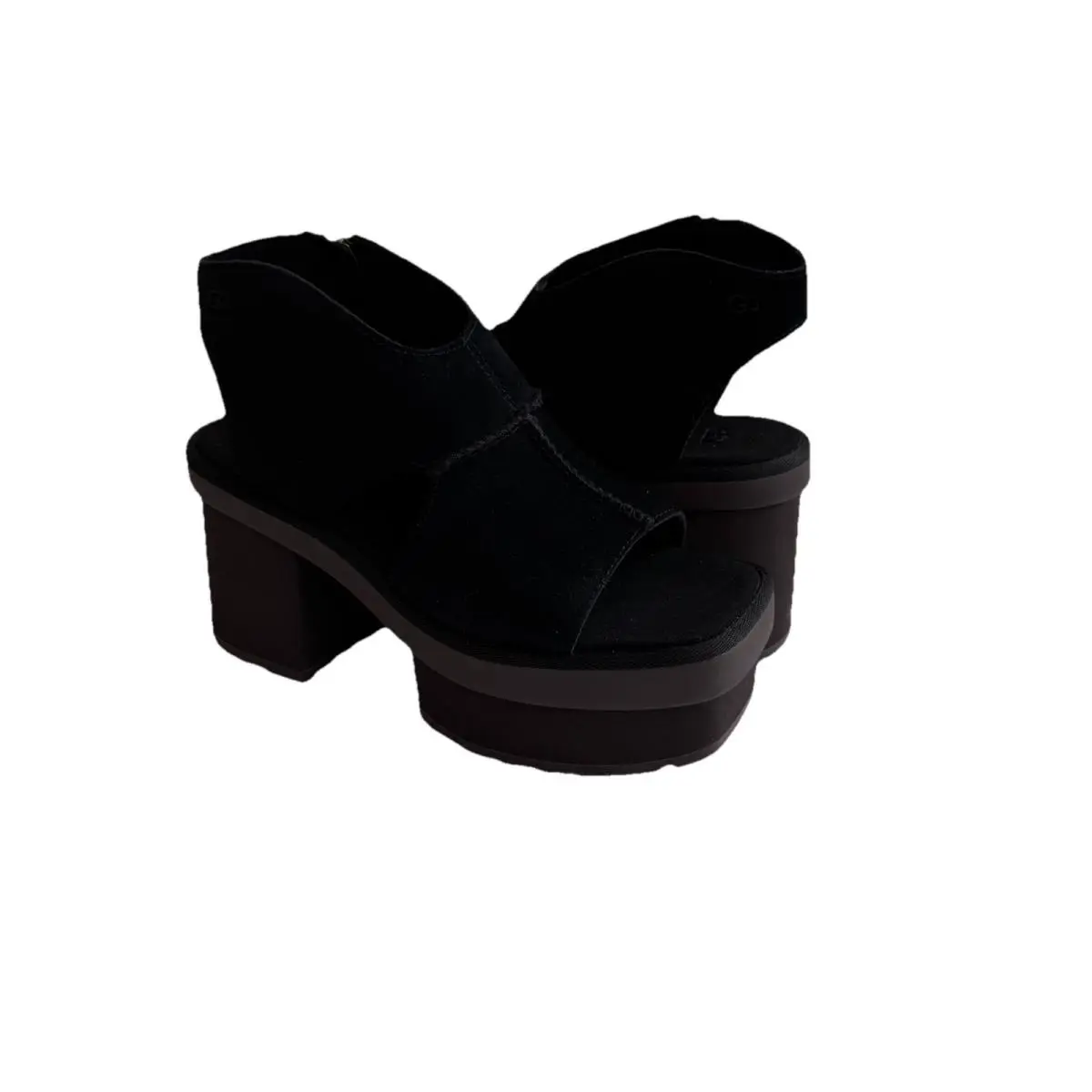 Ugg New Heights Heights Platform Black Chunky Shoes US 8.5 / EU 39.5 / UK 6.5