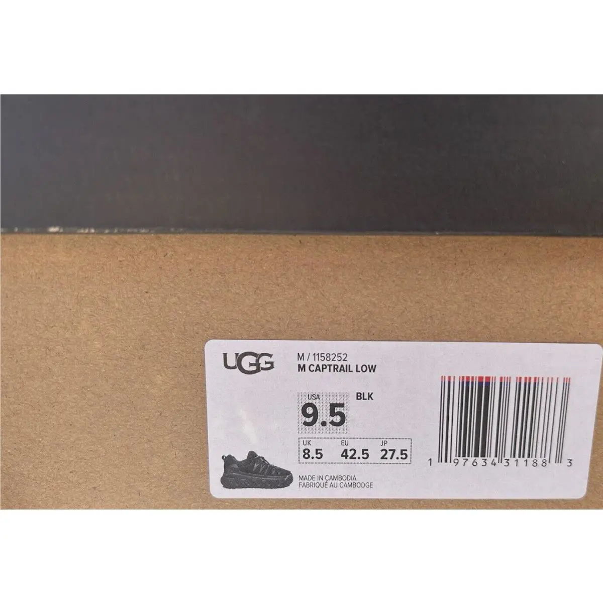 UGG shoes - UGG CAPTRAIL - CAPTRAIL - Black (UPC: 197634311883) 5