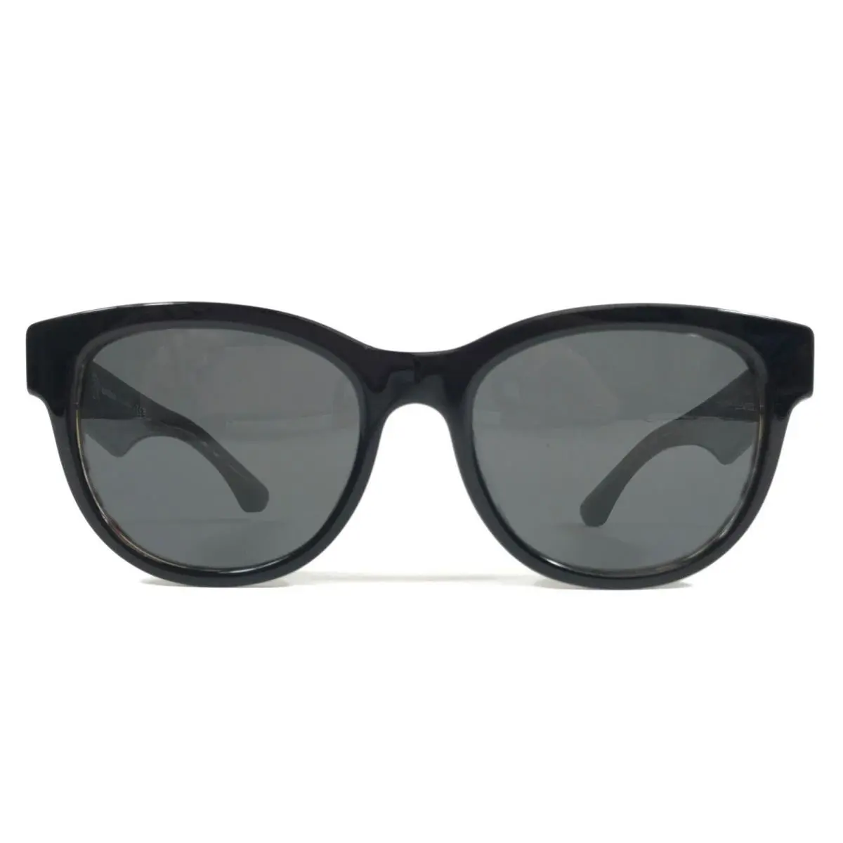 Burberry Sunglasses B4432-U 4121/87 Black Brown Asian Fit Frames w/ Gray Lenses