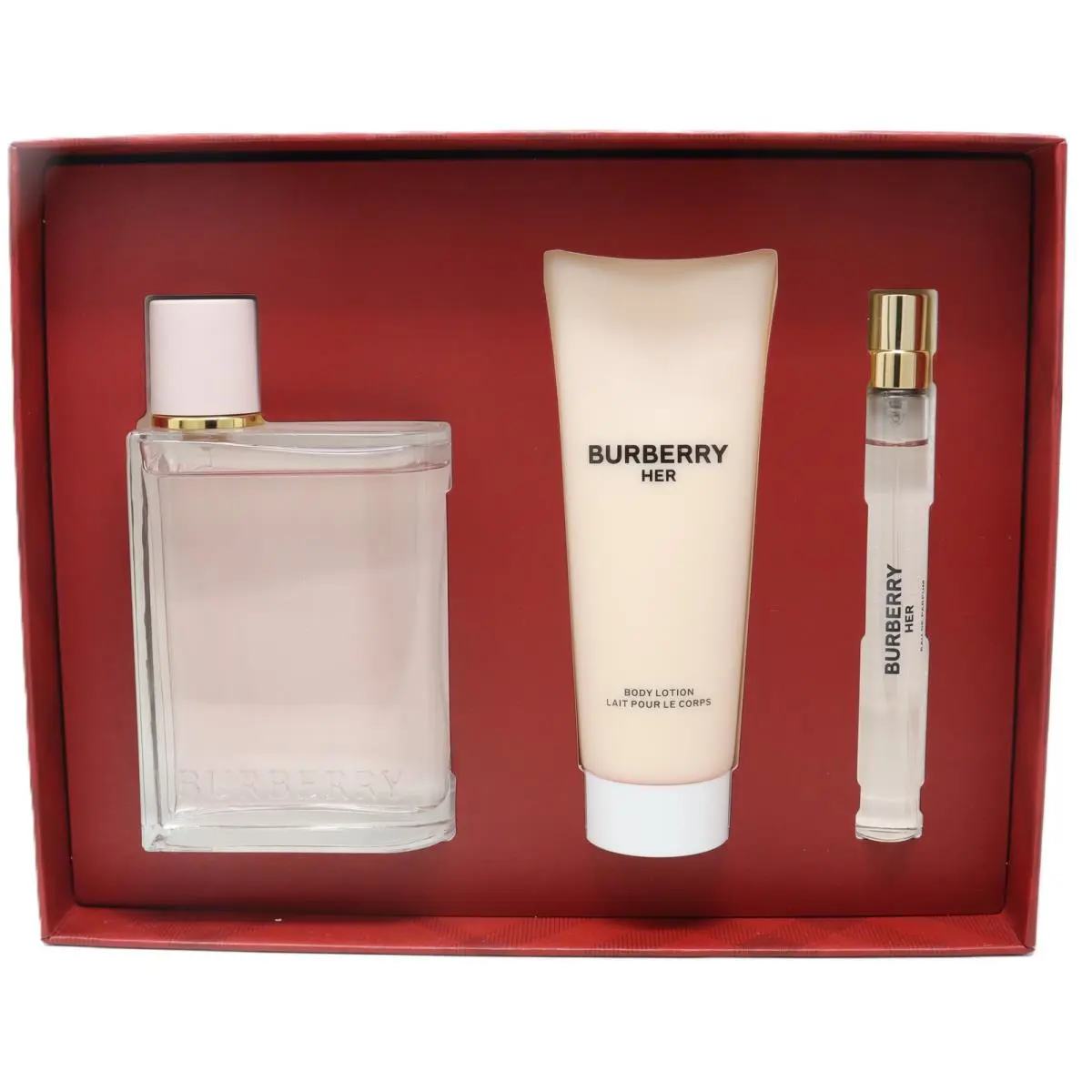 Burberry Her Eau De Parfum 3-Pcs Set /