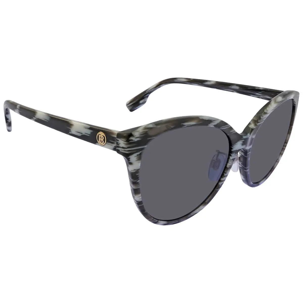 Burberry Betty Grey Cat Eye Ladies Sunglasses BE4365F 397887 57 BE4365F 397887