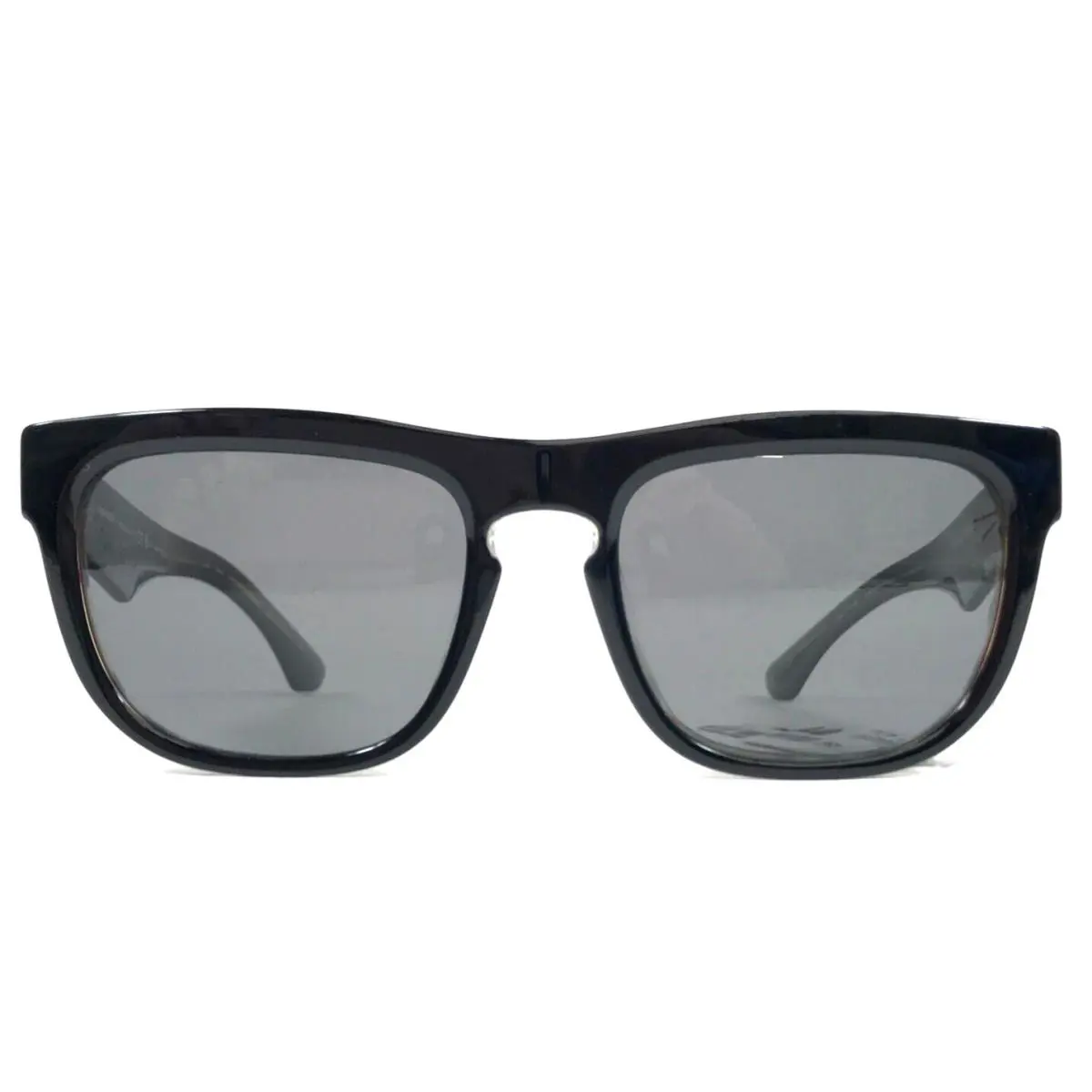 Burberry Sunglasses B4431-U 4121/81 Polished Black Frames Gray Polarized Lenses
