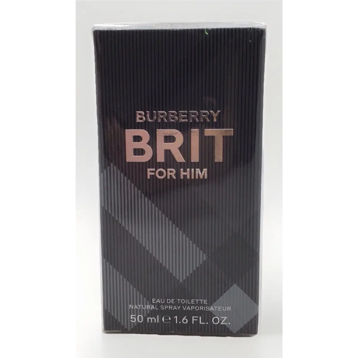 Burberry Brit For Men Eau De Toilette Natural Spray 1.6 Fl Oz