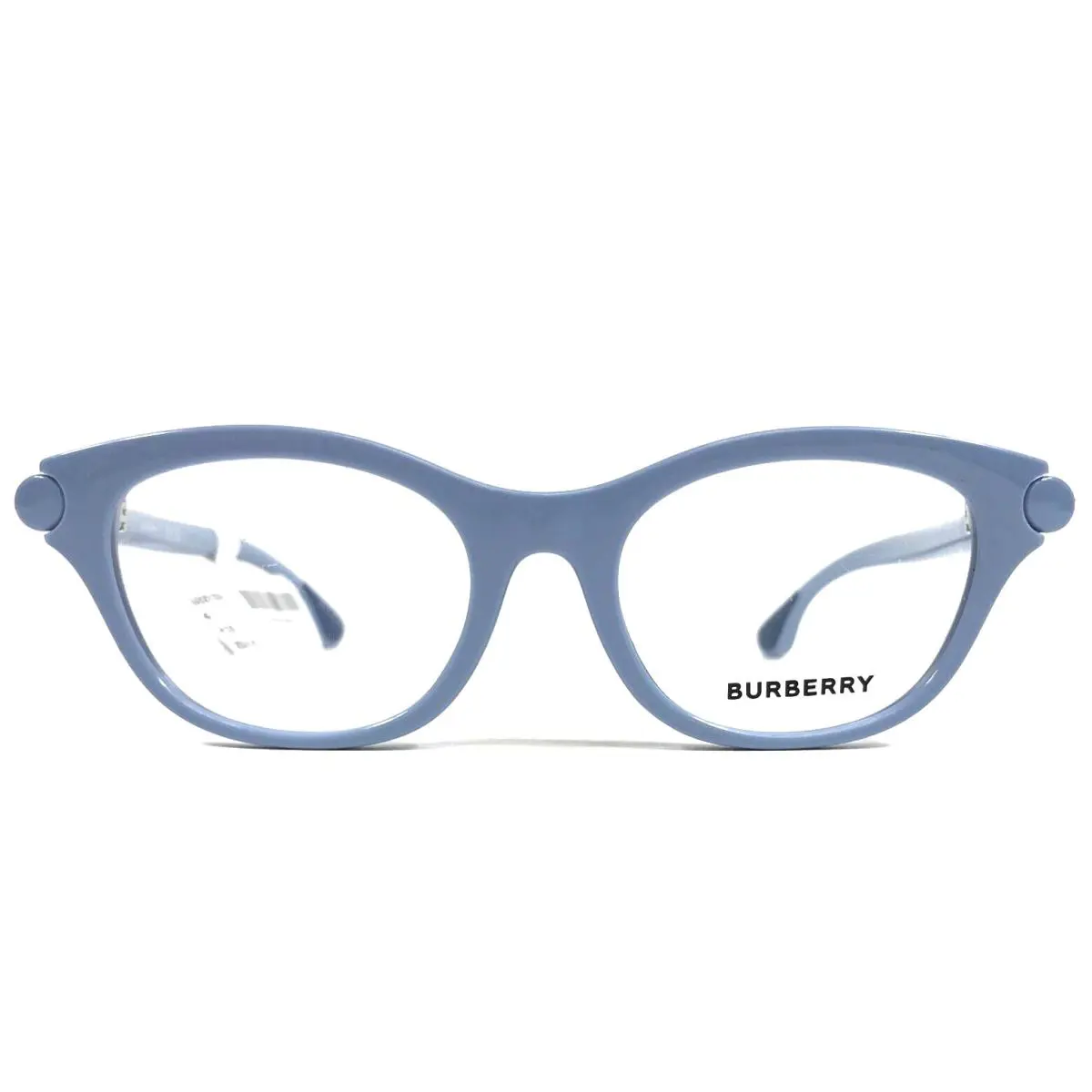 Burberry Kids Eyeglasses Frames JB2010U 4132 Light Blue Cat Eye 45-16-130