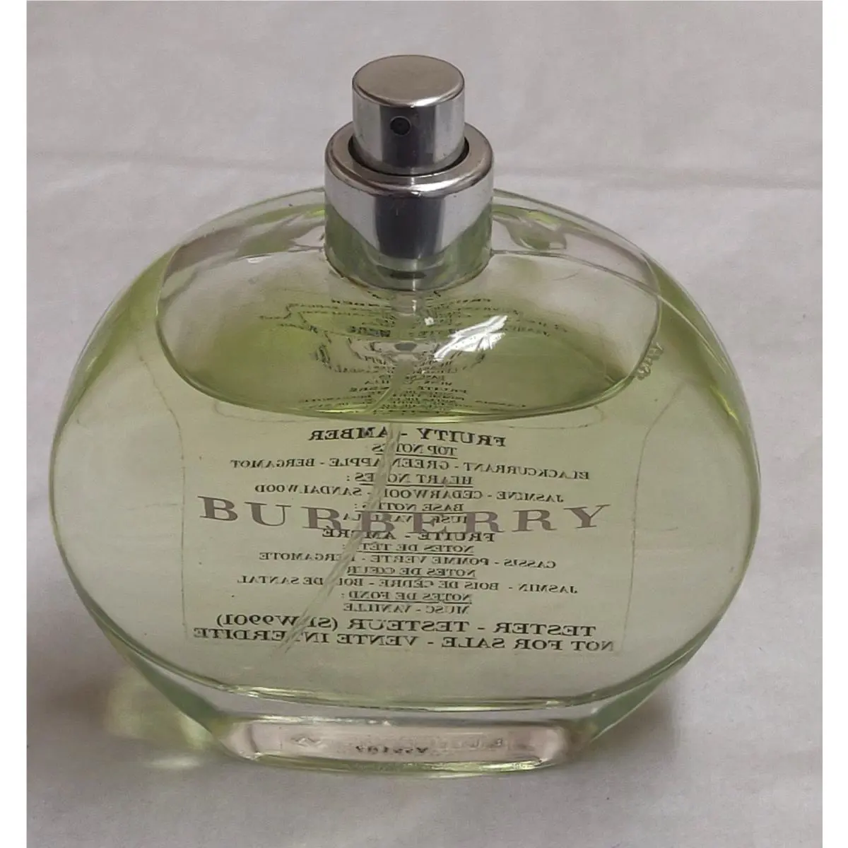 Fruity Amber BY Burberry Eau DE Parfum Spray 3.3 OZ/100 ML Women NO Cap