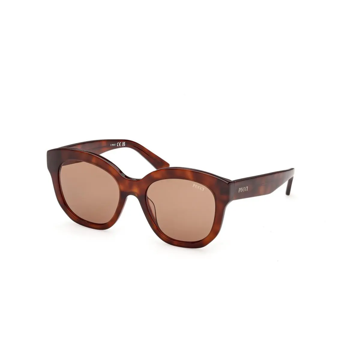 EP 0254 Blonde Havana / 53E Size 53 Sunglasses by Emilio Pucci