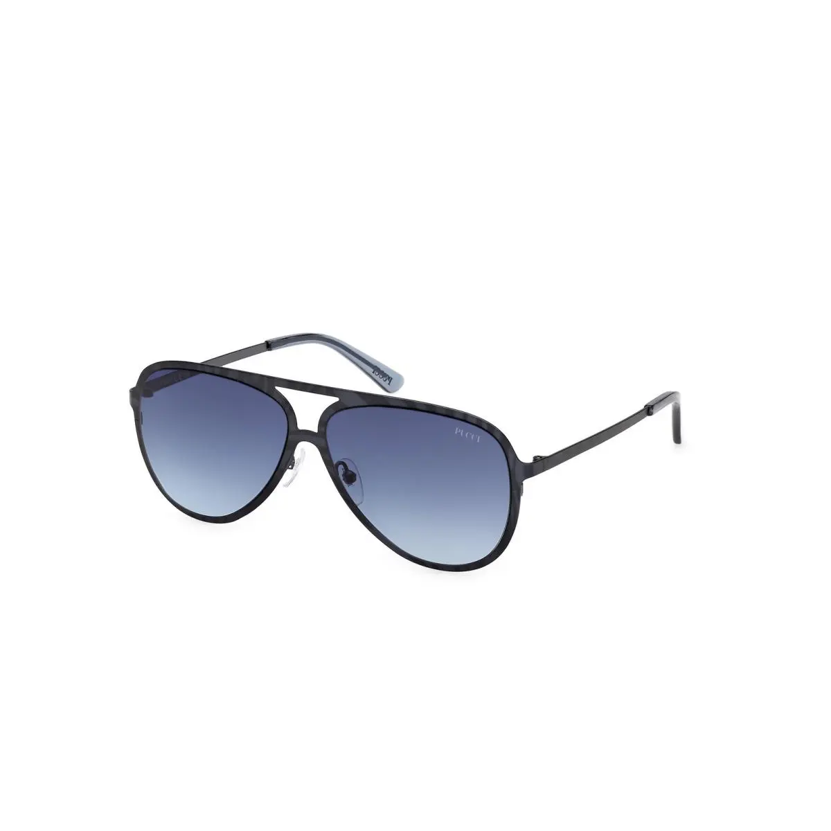 Emilio Pucci EP0247 Sunglasses Sun Glasses 92W Light Blue Texture - Frame: Light Blue/Texture, Lens: gradient blue, Code: 92W