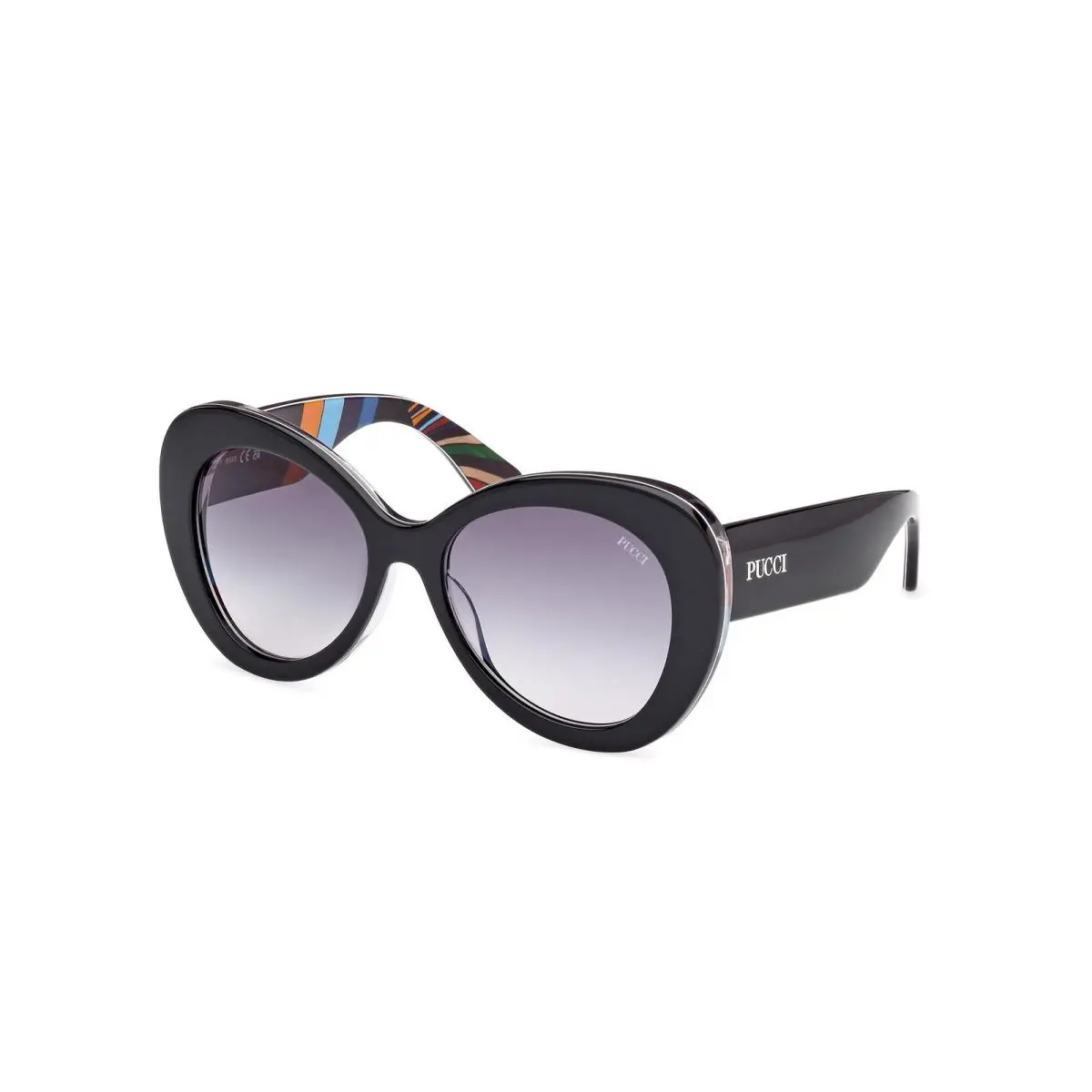 Emilio Pucci EP 0232 Black/texture / 05W Size 56 Sunglasses
