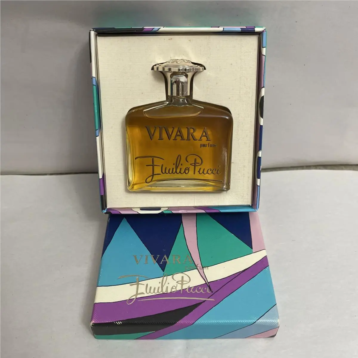 Vintage 1 FL Oz Vivara Emilio Pucci Parfum Perfume Splash