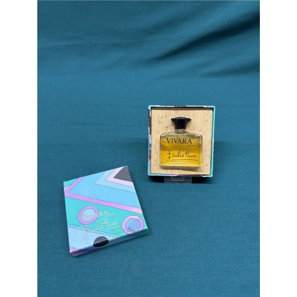 Vintage Nos Emilio Pucci Vivara Parfum France 1 Oz 722 Splash